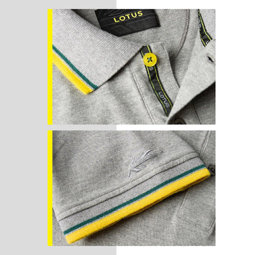 Lotus Grey Polo Shirt